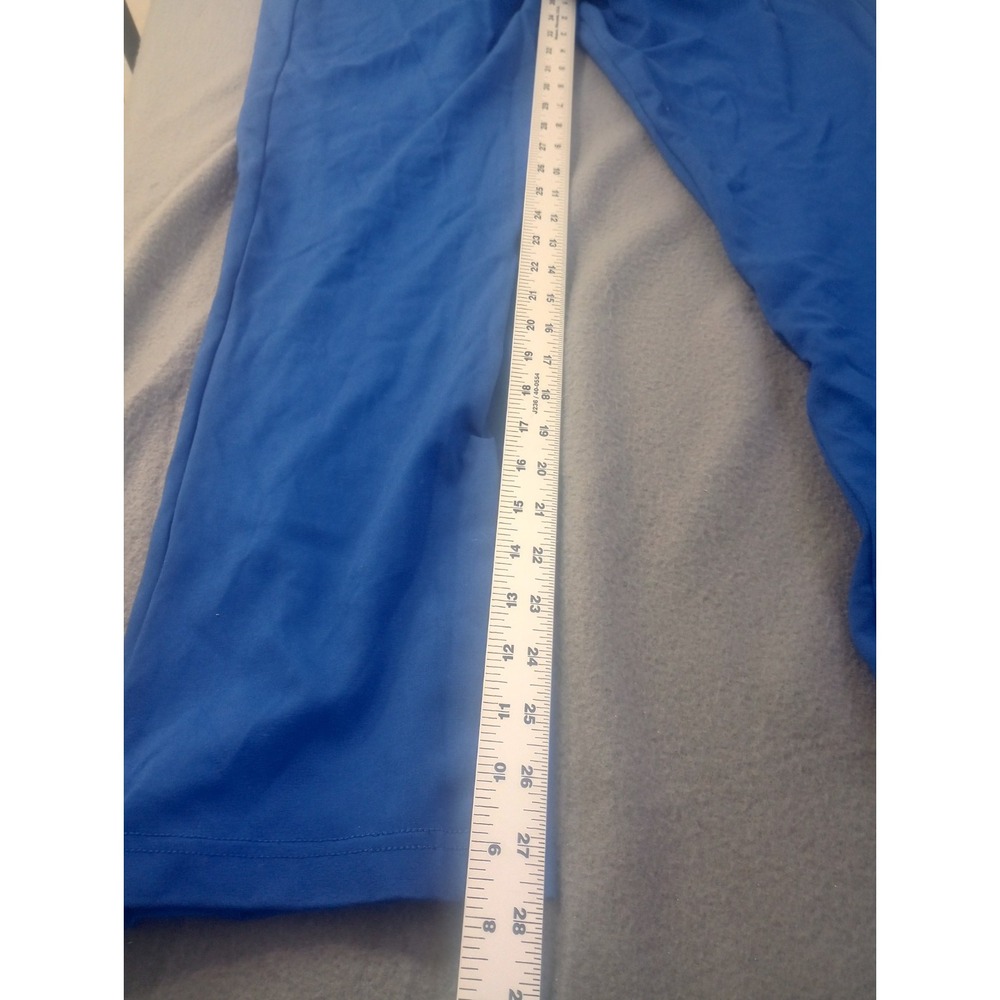 Betabrand Cobalt Blue Pull On Stretch Casual Comfy Yoga Career Work Pants XXL L - Picture 3 of 9
